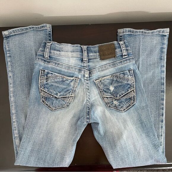 Buckle BKE Conner Boys Light Wash Jeans Size 6 - Picture 1 of 10